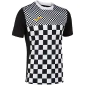 Joma Flag Iii T-shirt Met Korte Mouwen Wit,Zwart M Man