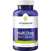 Vitakruid Multi dag man sport (90 tabletten)