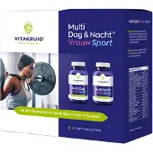 Vitakruid Multi dag & nacht vrouw sport 2 x 90 tabletten