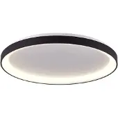 Steinhauer Plafondlamp Ringlede Design Zwart Ø 38cm