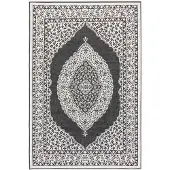 Elle Decoration Dubbelzijdig Buitenkleed Meekly - Zwart 160 x 230 cm