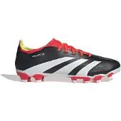 Adidas Predator League Gras / Kunstgras Voetbalschoenen (MG) Zwart Wit Felrood