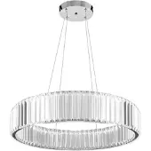 Toolight Kristallen LED hanglamp - modern chroom - Ø40 cm