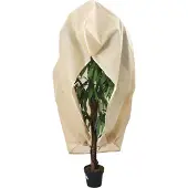 vidaXL Plantenhoezen met ritssluiting 2 st 70 g/m² 1x1,55 m