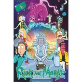 Grupo Erik Poster Rick and Morty - Season 4 61x91,5cm
