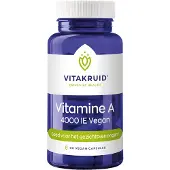 Vitakruid Vitamine A 4000 IE Vegan Capsules