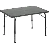 Brunner Recreo 100 - Campingtafel 100 x 68 x 50/70 cm - Sevelit blad - Verstelbare poten - Aluminium frame