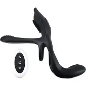 Playboy Pleasure - The 3 Way - Vibrerende cockring