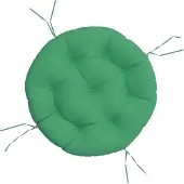 vidaXL Zitkussen rond Ø 60x11 cm oxford stof groen