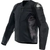 Dainese Avro 5 Leren Jack Zwart/Antraciet/Wit 56 Mannen