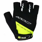 B-race Bump Gel Short Gloves Zwart S Man