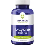 Vitakruid L-Lysine 1000mg (90 tabletten)