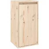 vidaXL Wandkast 30x30x60 cm massief grenenhout