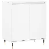 vidaXL Dressoir 60x35x70 cm bewerkt hout wit