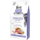 Brit Care Cat Grainfree Adult Sterilized Weight Control Fresh Duck &amp; Turkey 7 kg