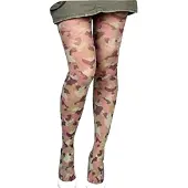Boland camouflage panty in leger kleuren.