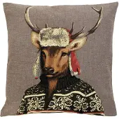 Mars & More gobelin kussen nordic hert 45x45cm