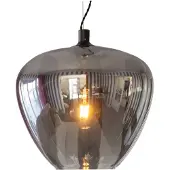 By Rydens Bellissimo Grande Hanglamp Ø40 Cm Smokey - Hanglampen Glas Grey - 4200870-4505