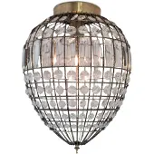 Sessak Amadeus plafondlamp Ø30 cm Antiek messing
