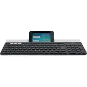 Logitech K780 RF Wireless + Bluetooth QWERTZ Duits Grijs, Wit