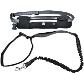 Six Peaks Led Dog Lead Running Belt Zilver