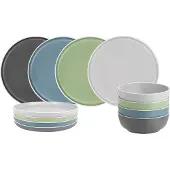 Brunner - Midday - Bestekset 12 Pieces, grijs