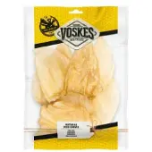Voskes 2x Hondensnacks Runderoren 10 stuks