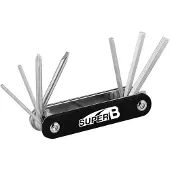 Super B 7 In 1 Multifunction Tool Zwart,Zilver