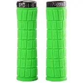 Sb3 Lock on Flowy AM grips Fluorescerend Groen/Zwart || Maat: 32