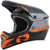 O'Neal Backflip Eclipse V24 Integraalhelm Grijs / Oranje || Maat: XS (53-54 cm)