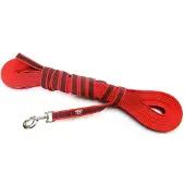 JULIUS K-9 Lange lijn hond - antislip, 20 mm, met handvat