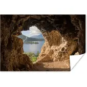 PosterMonkey Poster Water - Grot - Natuur - Landschap - 120x80 cm