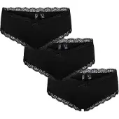 Pieces Dames hipster pcnola 3-pack