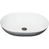 Loutro Waskom Paolo M Rechthoek 52x38x11 cm Mat Wit