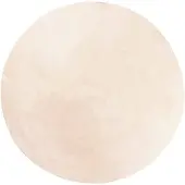 vidaXL Vloerkleed HUARTE laagpolig zacht wasbaar Ø 80 cm beige