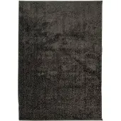 vidaXL Vloerkleed ISTAN hoogpolig glanzend 120x170 cm antracietkleurig
