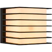 Nordlux Buitenverlichting , Fluktus, dimbare, Zwart, Metaal, Modern