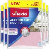 Vileda 5x Doek Actifibre Soft Doek 2 Stuks