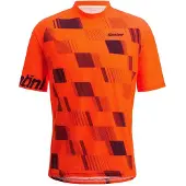 Santini Fibra Korte Mouw Enduro Trui