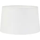 Mexlite Kap 24*30*18 Rnd Be27 Effen Wit