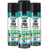 Bison 3x Lijmspray Creative 200 Ml