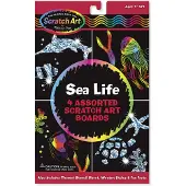 Melissa & Doug Scratch Art-Bladen Zeeleven