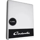 Cinderella Hoeslaken Light Grey (Flanel)-70 x 200/210 cm