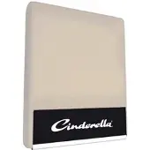 Cinderella Hoeslaken Taupe (Katoen)-160 x 210 cm