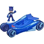 Hasbro Hero Flitzer Catboy Voertuig Kleuterspeelgoed, Cat Flitzer met lichteffecten en Catboy