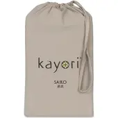 Kayori Hoeslaken Saiko Taupe (Jersey)-80 x 220 cm