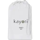 Kayori Hoeslaken Saiko Zilvergrijs (Jersey)-80 x 220 cm