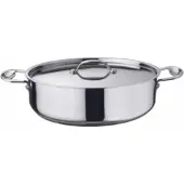 Mepra Kookpan Glamour Diamond Zilver 28 cm