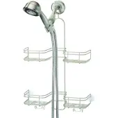 IDesign Doucherek met ophanghaak - Beige - Ophangen zonder boren