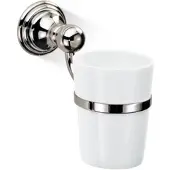DECOR WALTHER Beker Porzellan Classic Nikkel Wit